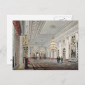 ザ素晴らしホール、ウィンターパレス、サンクトペテルブルク ポストカード (正面/裏面)