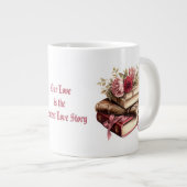 ザ素晴らしラブストーリーバレンタインデーコーヒーマグ ジャンボコーヒーマグカップ (正面右)