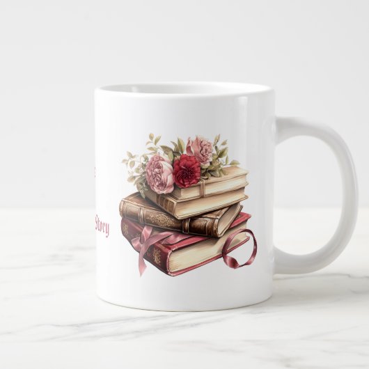 ザ素晴らしラブストーリーバレンタインデーコーヒーマグ ジャンボコーヒーマグカップ (右)