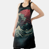 ザ素晴らしレトロ波クラシック エプロン (インサイチュ)