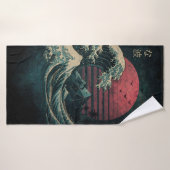 ザ素晴らしレトロ波クラシック バスタオル (バスタオル)