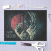 ザ素晴らしレトロ波クラシック 薄葉紙 (クラフト)