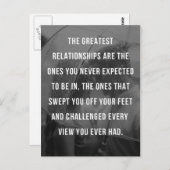 ザ素晴らし人間関係引用文 ポストカード (正面/裏面)