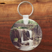ザ素晴らし滝、パターソン、ニュージャージー キーホルダー (正面)