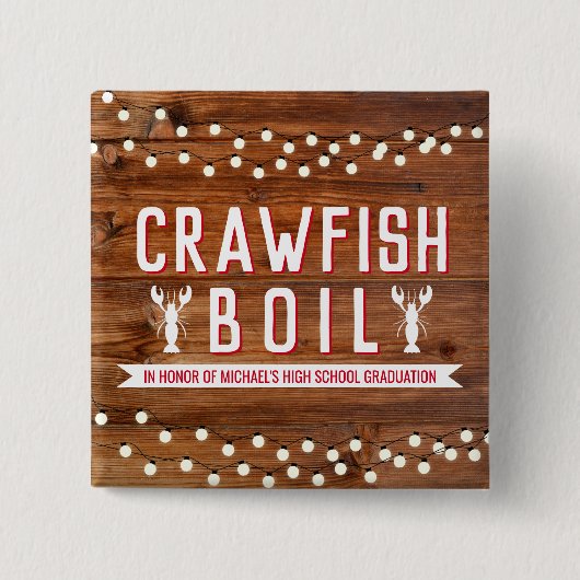 ザ素朴ミボイルの卒業懇親会パーティー 缶バッジ (正面)