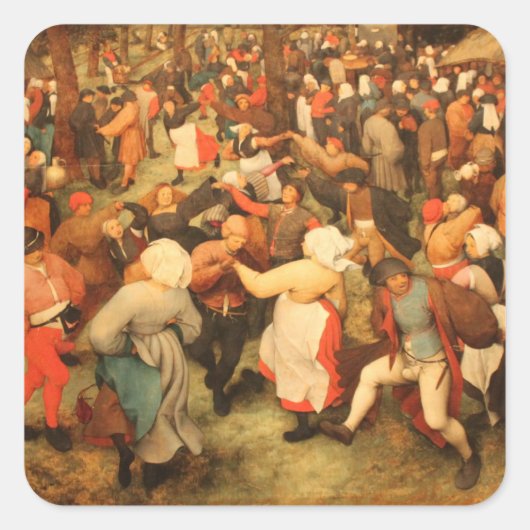 ザ結婚ズダンス – 1566 スクエアシール (正面)