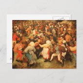 ザ結婚ズダンス – 1566 ポストカード (正面/裏面)