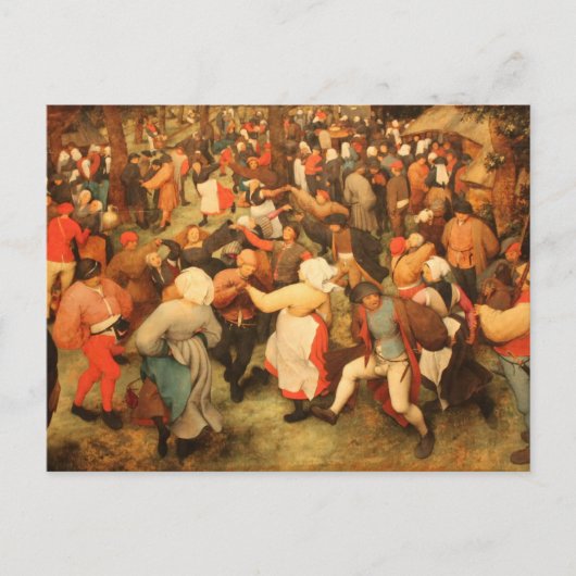 ザ結婚ズダンス – 1566 ポストカード (正面)