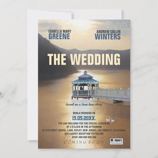 ザ結婚ズ 招待状 (正面)