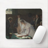 ザ結婚レジスタ（Edmund Blair Leighton著） マウスパッド (マウス)