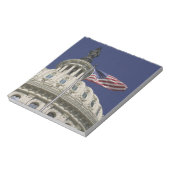 ザ統一された州キャピトル、ワシントンDC ノートパッド (回転)