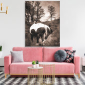 ザ絵を描 キャンバスプリント (インサイチュ (リビング))