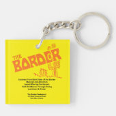 ザ縁どレストラン，グレンエルリン， IL キーホルダー (裏面)