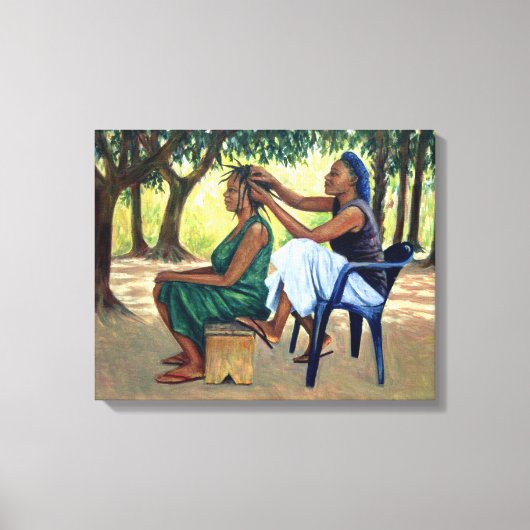 ザ美容院2001 キャンバスプリント (正面)