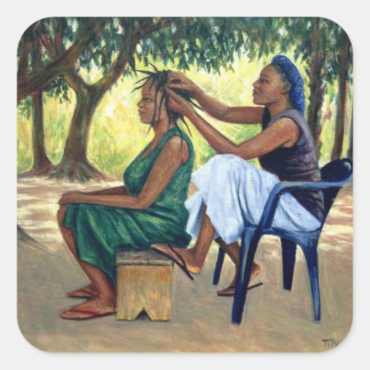 ザ美容院2001 スクエアシール (正面)