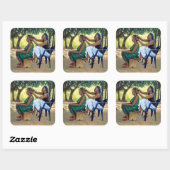 ザ美容院2001 スクエアシール (シート)