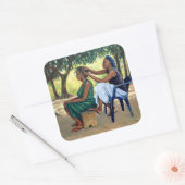 ザ美容院2001 スクエアシール (封筒)