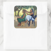 ザ美容院2001 スクエアシール (バッグ)