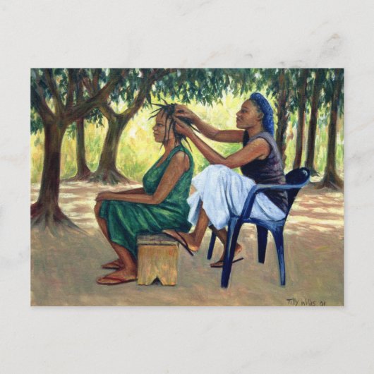 ザ美容院2001 ポストカード (正面)