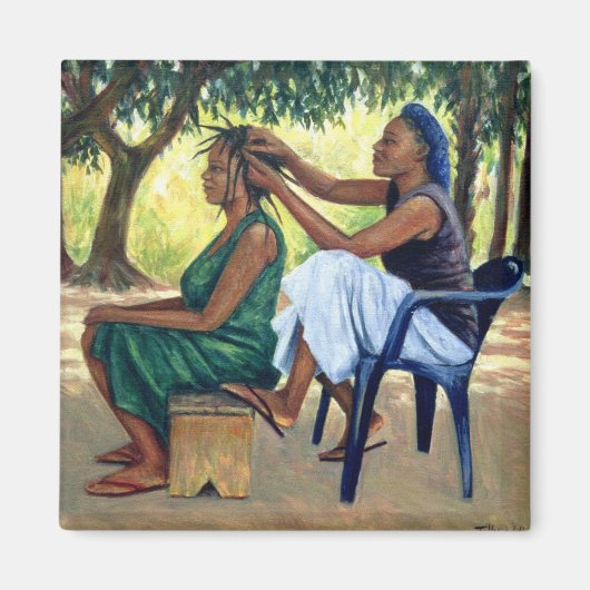 ザ美容院2001 マグネット (正面)