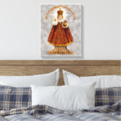 ザ聖なる乳児のプラハ キャンバスプリント (インサイチュ (寝室))