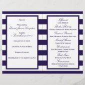 ザ航海のいかりネイビーストライプズ結婚コレクション (裏面)