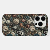 ザ落ちた子供部屋 – ゴシックフローラデザイン Case-Mate iPhoneケース (裏面 (横))