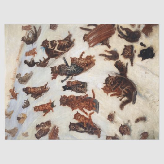 ザ虎猫トボガンクラブバイルイウィリアムワイン 薄葉紙 (正面)