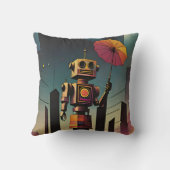 ザ観光客 – ケン・ゲージ・シュール・アート クッション (裏面)