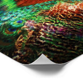 ザ誇りを持ったワンピーコックアートポスター/プリント ポスター (角)