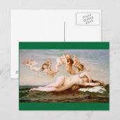 ザ誕生オブビーナス – アレクサンドレカバネル ポストカード (正面/裏面)