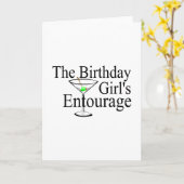 ザ誕生日ガールズentourage カード (黄色い花)