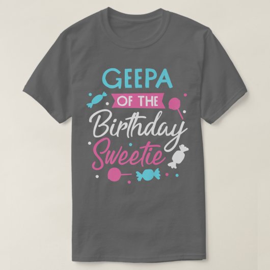 ザ誕生日スウィーティキャンディパーティーグラのGeepa Tシャツ (デザイン正面)