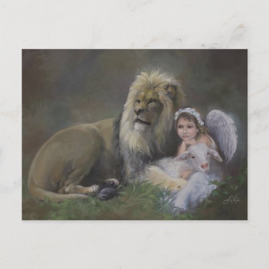 ザ賛美スリーホリデー葉書 シーズンポストカード (正面)