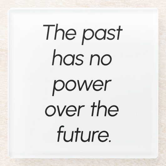 ザ過去ガラスコースター ガラスコースター (正面)