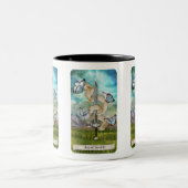 ザ遠景過去タロットデッキースオブソードズ ツートーンマグカップ (中央)