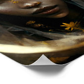 ザ金ゴールドベール妖精妖精ファンタジーアートポスター ポスター (角)