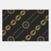 ザ金ゴールドリーフコレクション – ラッピング紙 ラッピングペーパーシート (正面3)