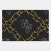 ザ金ゴールドリーフコレクション – ラッピング紙 ラッピングペーパーシート (正面)