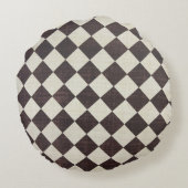 ザ金ゴールドリーフダイヤモンドラウンド装飾用クッション ラウンドクッション (裏面)