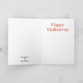 ザ鏡バイカイニエルセンハロウィーン カード (内部)