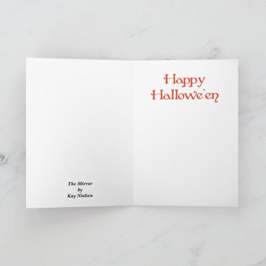 ザ鏡バイカイニエルセンハロウィーン カード (内部)