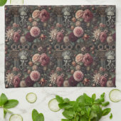 ザ開花イーターの説教 – ゴシックビクトリアン キッチンタオル (折り畳み)