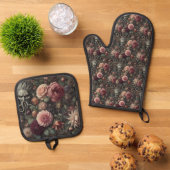 ザ開花イーターの説教 – ゴシックビクトリアン 鍋つかみ&鍋敷きセット (トップダウン)