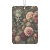 ザ開花イーターの説教 – ゴシック様式のバロックフローラ カーエアーフレッシュナー (裏面)