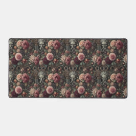 ザ開花イーターの説教 – ゴシック様式のバロックフローラ デスクマット