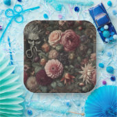 ザ開花イーターの説教 – ゴシック様式のバロックフローラ ペーパープレート (パーティー)