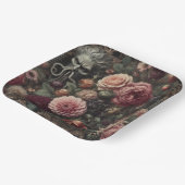 ザ開花イーターの説教 – ゴシック様式のバロックフローラ ペーパープレート (傾斜あり)