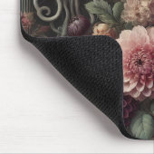 ザ開花イーターの説教 – ゴシック様式のバロックフローラ マウスパッド (コーナー)