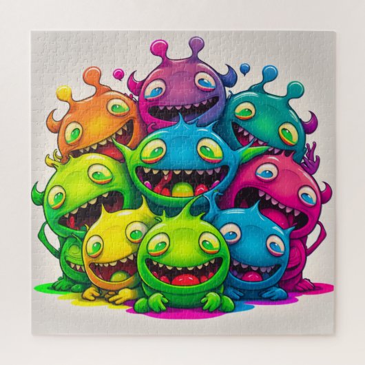 ザ集団ズオールヒアレインボークリーチャーパズル ジグソーパズル (縦)